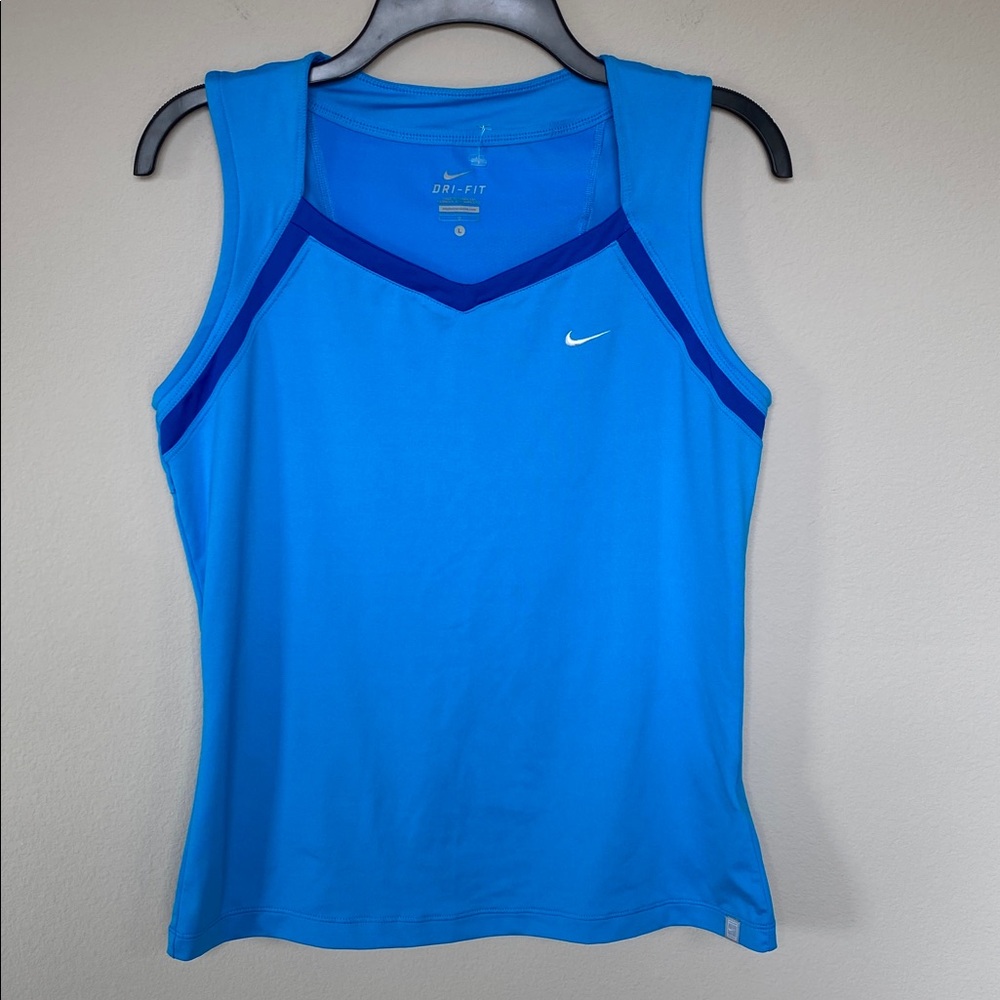 NWOT Nike Blue Dri-Fit Tank Top